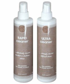 vidaXL Rattan-en-textileenonderhoudsset voor tuinmeubelen 2x250 ml