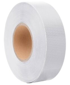 vidaXL Reflecterende tape 5 cm x 50 m PVC wit