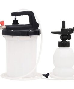 vidaXL Remontluchter 3 L wit en zwart