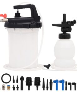 vidaXL Remontluchter 3 L wit en zwart