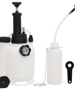 vidaXL Remontluchter 3 L wit en zwart