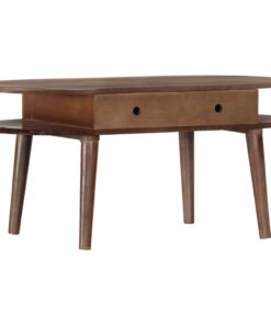 vidaXL Salontafel 100x50x46 cm massief acaciahout