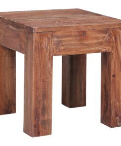 vidaXL Salontafel 30x30x30 cm massief mahoniehout