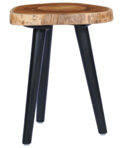 vidaXL Salontafel 40x45 cm massief teakhout