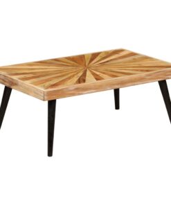 vidaXL Salontafel 90x55x36 cm massief mangohout