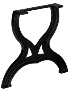 vidaXL Salontafelpoten 2 st X-frame gietijzer