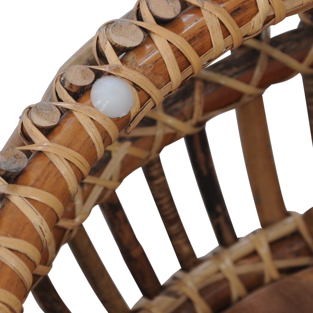 vidaXL Salontafels 2 st natuurlijk rattan - Afbeelding 6