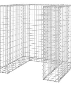 vidaXL Schanskorf voor container 110x100x110 cm gegalvaniseerd staal