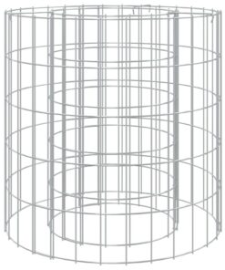 vidaXL Schanskorf vuurplaats Ø 50 cm gegalvaniseerd ijzer