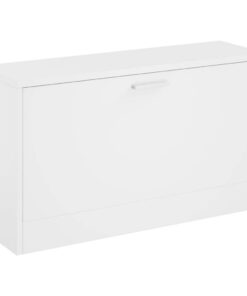 vidaXL Schoenen opbergkast 80x24x45 cm wit