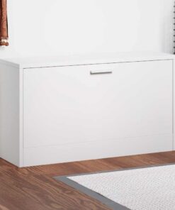 vidaXL Schoenen opbergkast 80x24x45 cm wit