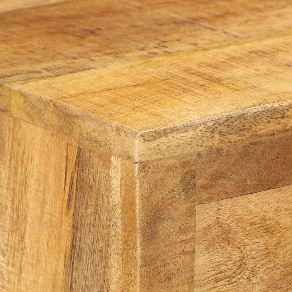 vidaXL Schoenenkast 86x35x55 cm massief mangohout - Afbeelding 7