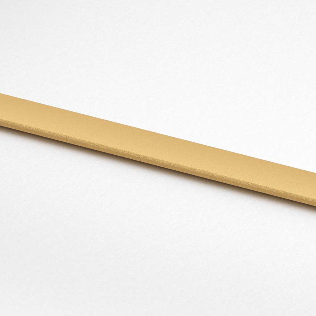 vidaXL Schuifdeur 90x205 cm mat ESG-glas en aluminium goudkleurig - Afbeelding 6