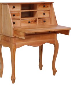 vidaXL Secretaire 78x42x103 cm massief mahoniehout