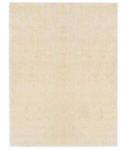 vidaXL Shaggy Gebied Tapijt Crème 120 x 160 cm Polyetheen