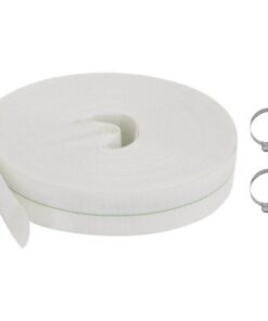 vidaXL Slang plat 1'' 50 m PE