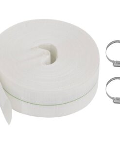 vidaXL Slang plat 2'' 25 m PE