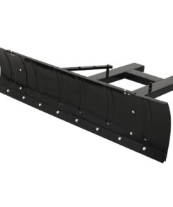 vidaXL Sneeuwploeg voor heftruck 150x38 cm zwart