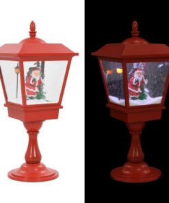 vidaXL Sokkellamp met kerstman LED 64 cm