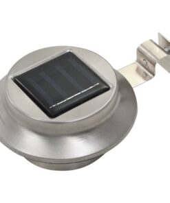 vidaXL Solarlampen 12 st LED rond 12 cm wit