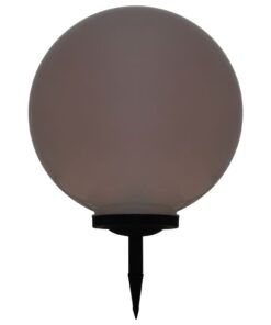 vidaXL Solarlampen 2 st LED rond 50 cm RGB