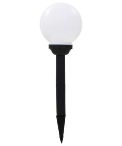 vidaXL Solarlampen 8 st LED rond 15 cm RGB