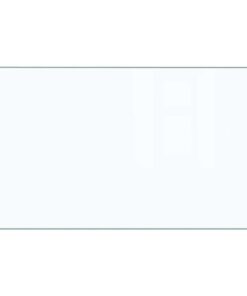 vidaXL Spatscherm keuken 70x40 cm gehard glas transparant