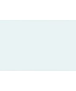 vidaXL Spatscherm keuken 70x40 cm gehard glas wit