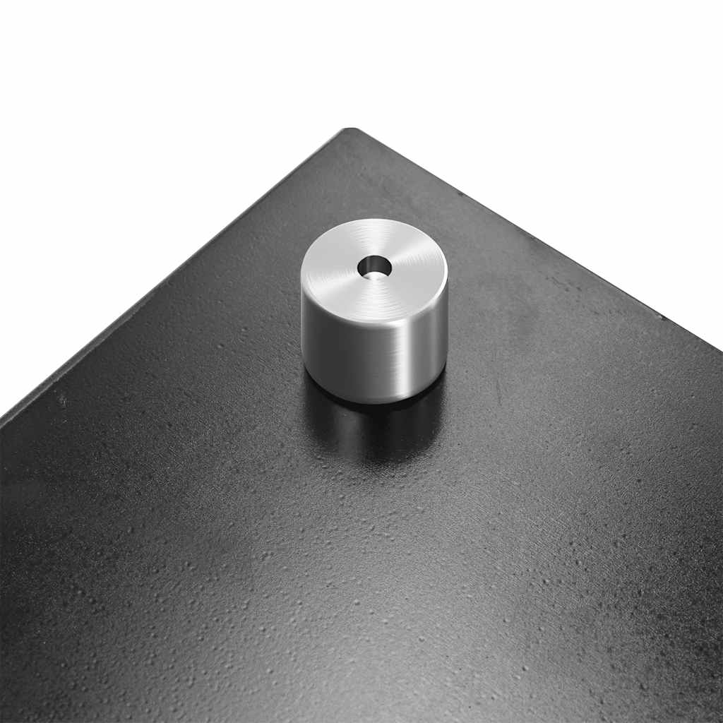 vidaXL Spatscherm keuken 70x40 cm gehard glas zwart - Afbeelding 7