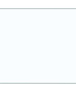 vidaXL Spatscherm keuken 70x60 cm gehard glas transparant