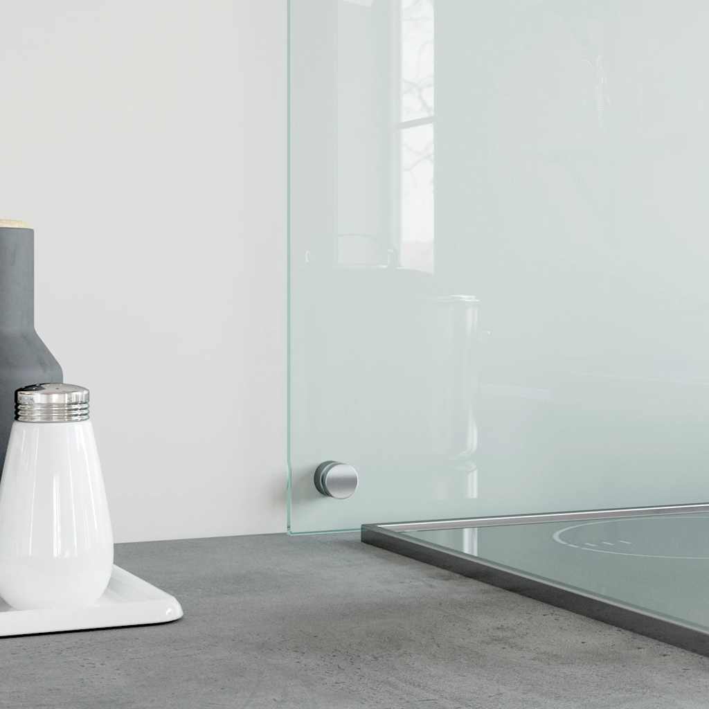 vidaXL Spatscherm keuken 80x40 cm gehard glas transparant - Afbeelding 4