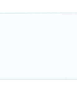 vidaXL Spatscherm keuken 80x60 cm gehard glas transparant