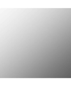 vidaXL Spiegel frameloos 80x60 cm glas