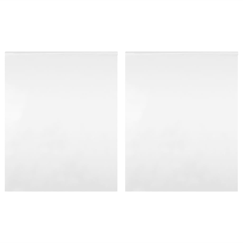 vidaXL Spiegelfolies 2 stuks zelfklevend 90x150 cm PET