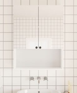 vidaXL Spiegelfolies 2 stuks zelfklevend 90x150 cm PET