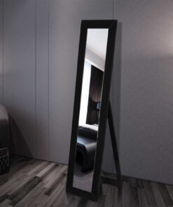 vidaXL Spiegels Zwart Glas