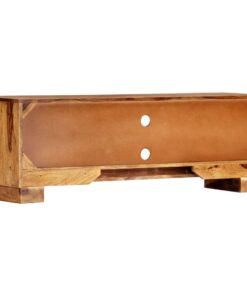 vidaXL TV-meubel 118x30x40 cm massief acaciahout