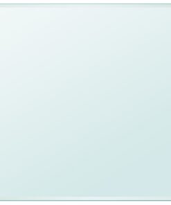 vidaXL Tafelblad van gehard glas 800x800 mm vierkant