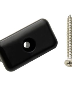 vidaXL Terrasklemmen met schroeven 200 st kunststof en roestvrij staal