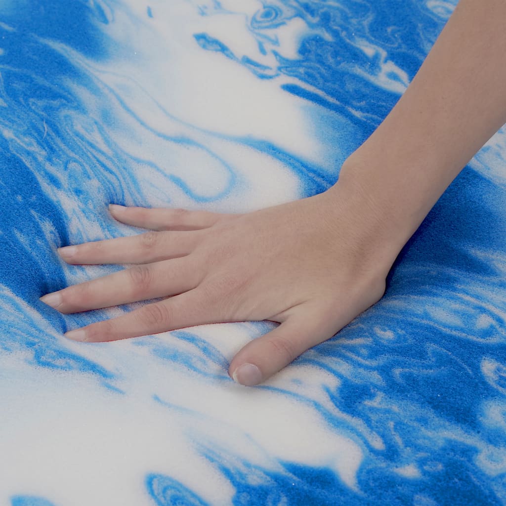 vidaXL Topmatras 7 cm gelschuim 100x200 cm - Afbeelding 7