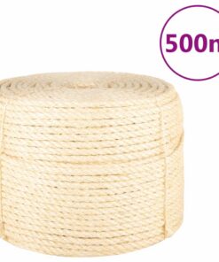 vidaXL Touw 10 mm 500 m 100% sisal