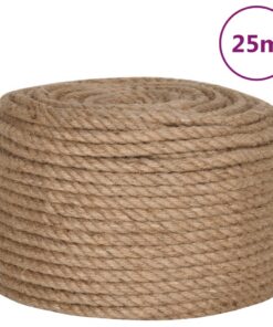 vidaXL Touw 25 m lang 14 mm dik jute