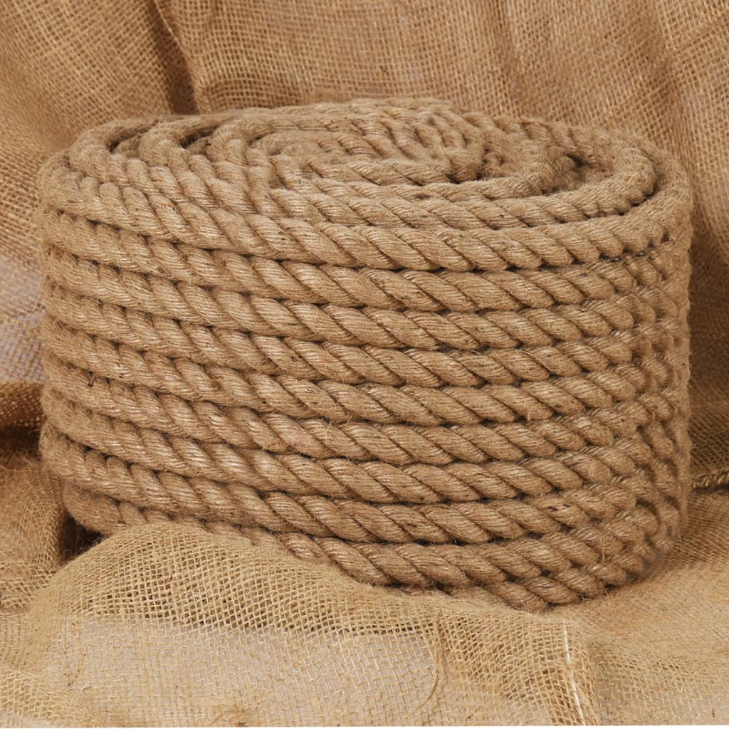 vidaXL Touw 25 m lang 20 mm dik jute