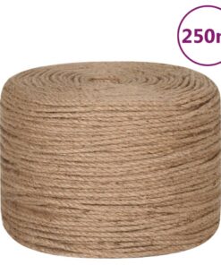 vidaXL Touw 250 m lang 4 mm dik jute