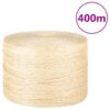 vidaXL Touw 3 mm 400 m 100% sisal