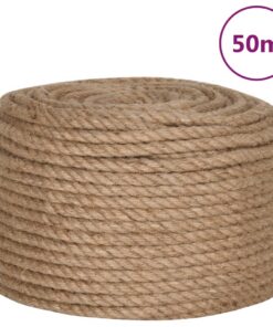 vidaXL Touw 50 m lang 14 mm dik jute