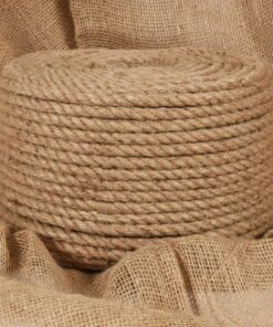 vidaXL Touw 50 m lang 14 mm dik jute