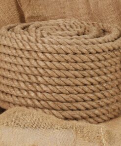 vidaXL Touw 50 m lang 16 mm dik jute