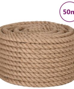 vidaXL Touw 50 m lang 24 mm dik jute