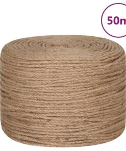 vidaXL Touw 50 m lang 4 mm dik jute